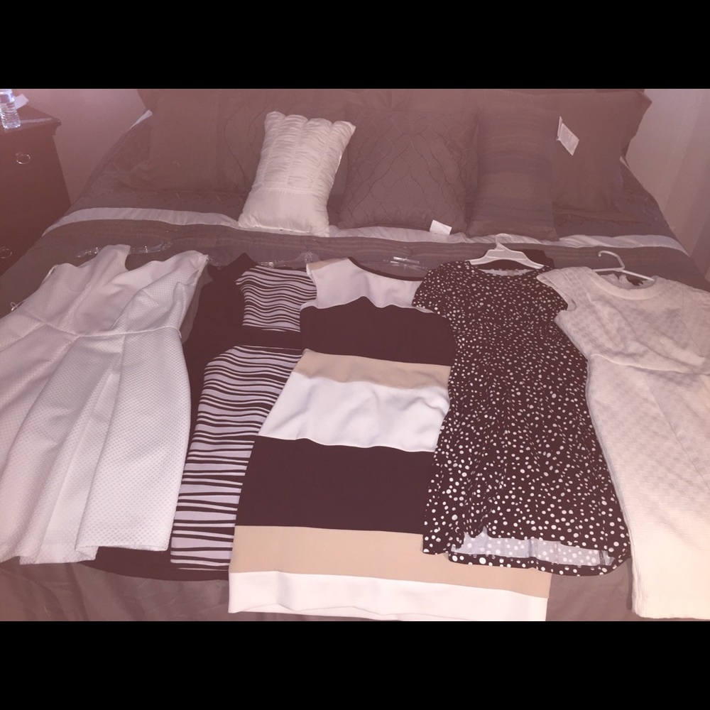 Multiple work dresses